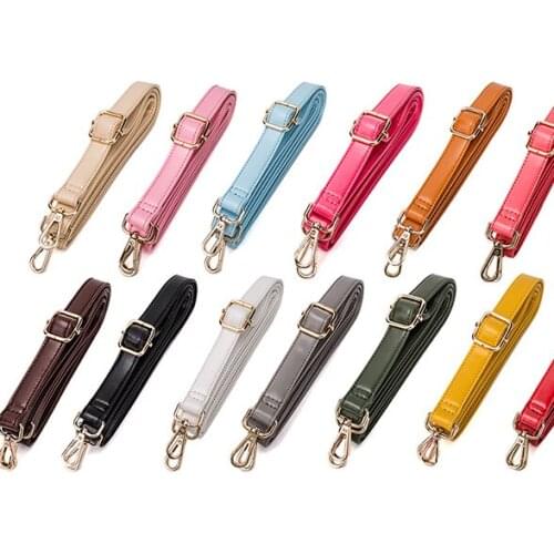HJKL 135cm Detachable Bag Handle Replacement Bags Strap Women PU Leather Shoulder Bag Parts Handbag Belts Strap gift Accessories