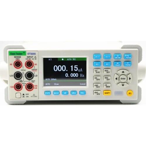 ET3255 5 1/2 3.5'' High Precision Digital Multimeter Resistance Capacitance Frequency DCV ACV DCI ACI Tester