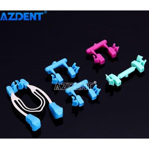 AZDENT Dental Matrix Sectional Contoured New Type Plier with Small Medium Large Tines Metal Spring Clip Rings Dentistry Tools