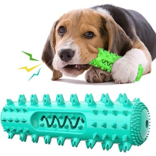 Dog Molar Toothbrush Toys Chew Cleaning Teeth Dog Teeth Grinding Stick Pet Tooth Cleaner Bite Resistant Puppy Dental Care Toy