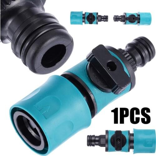 1/2" Portable Car Washing Hose Quick Connector Garden Water Pipe Fittings Adapter Switch Agriculture Garden Supplies 1 pcs