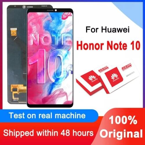 100% Original 6.95'' LCD Replacement For Huawei Honor Note 10 AMOLED Display Touch Screen Digitizer Assembly RVL-AL09 rv Model