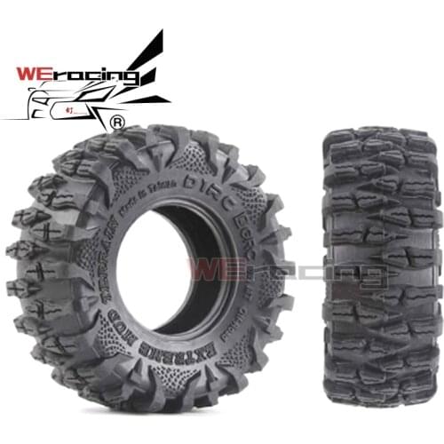 4PCS D1RC 1/10 1.9 Inch Wheel Tires RC Crawler Car Parts External Diameter 108mm for AXIAL scx10
