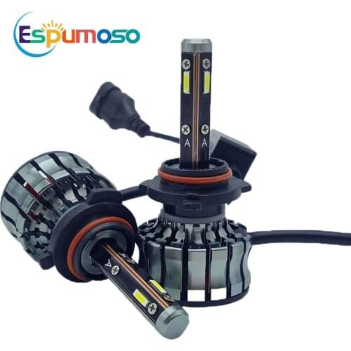 Car Led Headlight 4 Side CSP 120W 20000LM Bulb H1 H4 H7 H11 Led HB3 HB4 H13 9004 9003 H3 880 Motorcycle Auto Fog Lamp 12V 6000K