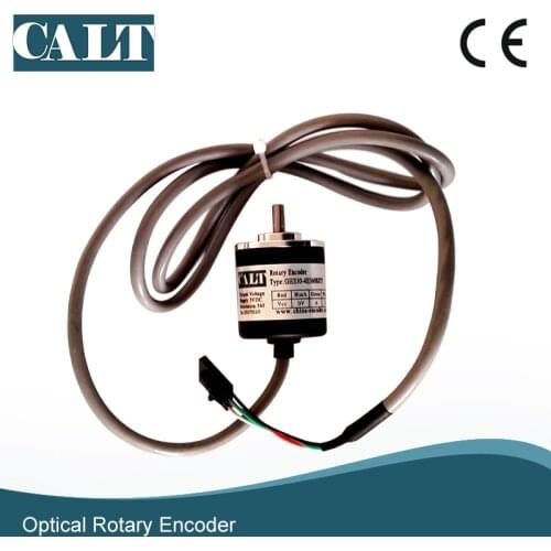 Free shipping miniature 30mm outer dia 4mm shaft optical rotation encoder digital rotary encoder