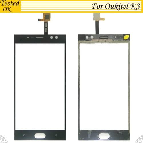 For Oukitel K3 Touch Screen Digitizer 100% Tested Working Digitizer Glass Panel Replacement For Oukitel K 3 TouchScreen