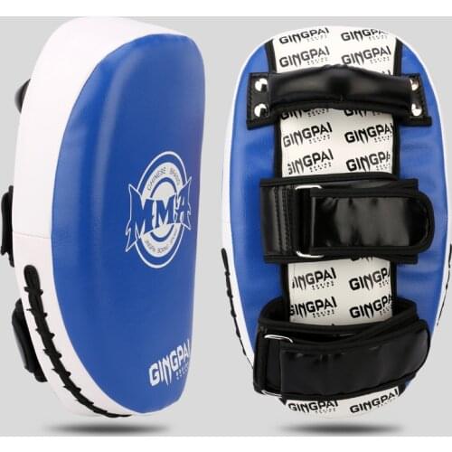 PU Leather Punching Boxing Kick Punching Bag Boxing Pads Shield Karate TKD Foot Target Focus Pad Sand Bag Training Fitness Tool