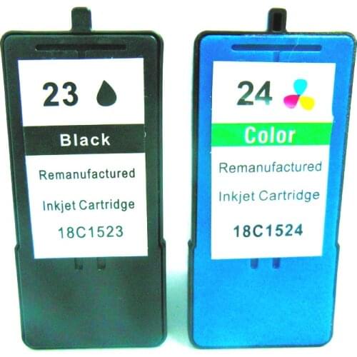 Vilaxh Compatible Ink Cartridge For Lexmark 23 24 For Z1420 X4550 X3550 Z1410 X3530 X4530 Printer