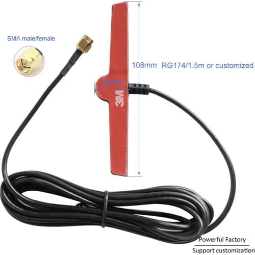 Car Signal Booster 900/1800Mhz 3M Patch External 8dbi LTE GSM GPRS Antenna 1pcs