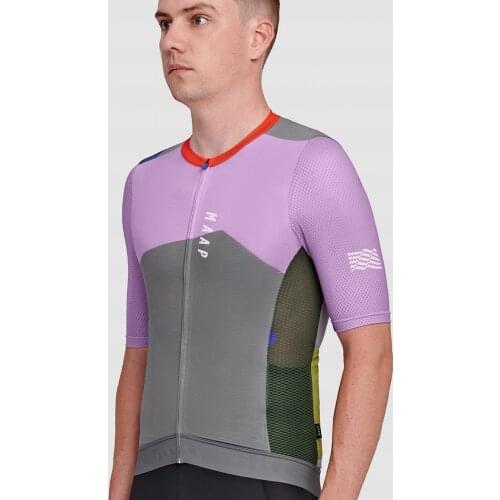 2021 New Product MAAP Men Cycling Jersey Bike Cycling Clothing Top Quality Outdoor Sports Bicycle Wear Ropa Ciclismo For MTB