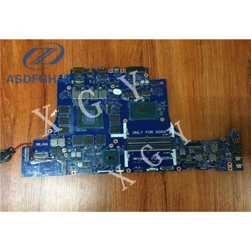 Wholesale Laptop motherboard BAP10 LA-D751P FOR DELL for Alienware 15 R3 SR2FQ i7-6700HQ non-integrated N17E-G2-A1 100% Test ok