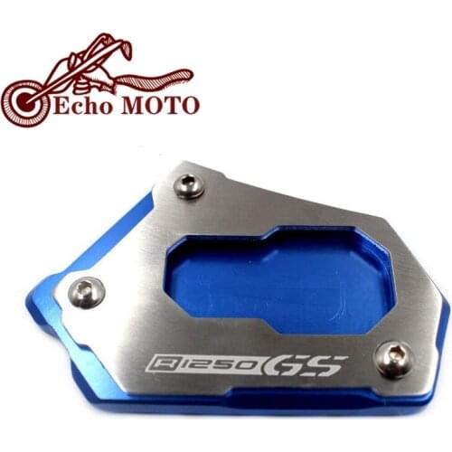 For BMW R1250GS ADV R1250 GS Adventure 2018-2020 Motorcycle CNC Kickstand Foot Side Stand Extension Pad Support Plate Enlarge