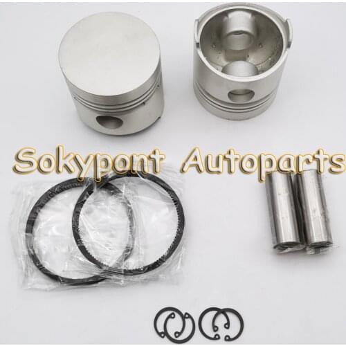 New ER1400-NB Cylinder Piston And Piston Ring 14911-21110 Kit For Kubota diesel engine parts
