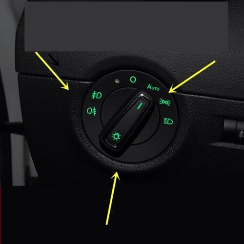 Headlight Switch Knob For Skoda Octavia 2015 16 17 18 2019 DB222