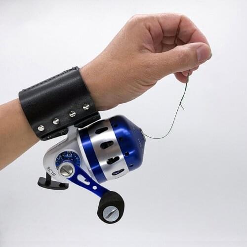 Slingshot Fishing Reel 6+1 BB 3.6 :1 Spinning Hand Wheel Outdoor Hunting Shooting Compound Bow Closed Reel with Line 2020 New