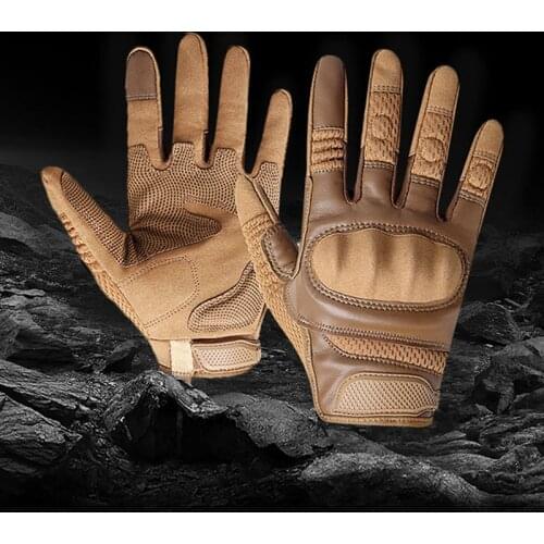 Tactical Sport Gloves Full Finger Touch Screen Armed Gloves Military Hunting Hard Knuckle Gloves Anti-skid Climbing Gloves