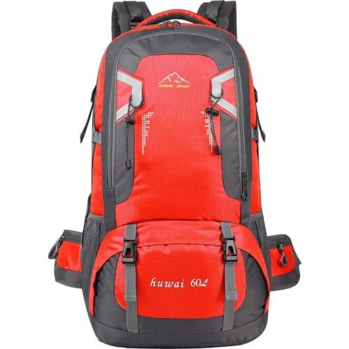 40L & 60L Outdoor Backpack Camping Climbing Bag Waterproof Mountaineering Hiking Backpacks Sport Bag Travel Rucksack Men Women