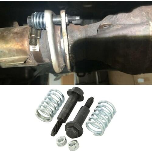Universal Exhaust Bolts and Spring Stud Nut Kit 35129 Fix Repair Kit Muffler