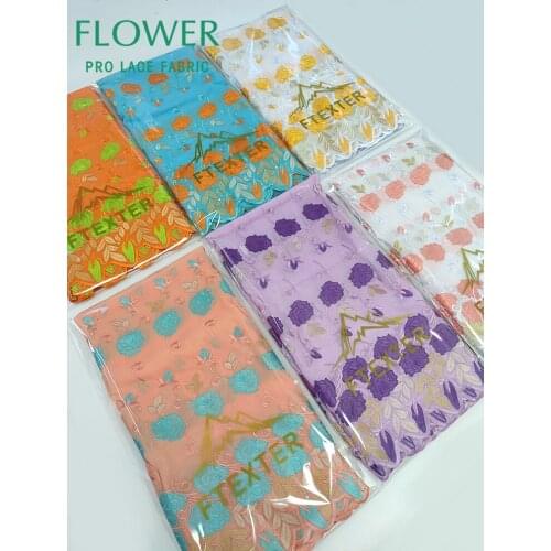 2.5 Yards 100% Cotton Dry Lace With Guipure For Ankara Traditional Celebretion Party Dresses Latest Swiss Voile In Switzerland