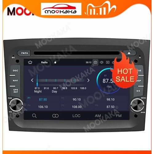 Android 10.0 PX6 Car Multimedia Player For FIAT DOBLO 2016 2017 2018 Auto Stereo Head Unit Radio Tape Recorder GPS Navigation 2K