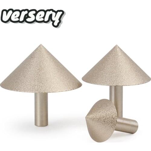 Free Shipping 20-60mm 90 degree Vaccum Brazed Diamond Countersink Chamfering Tool drill bit For Tile Marble Granite Quartz Stone