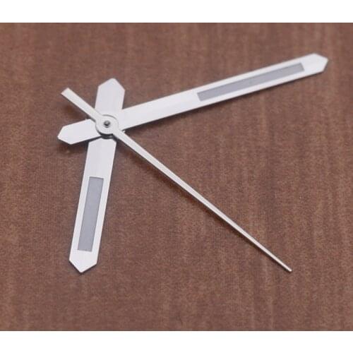 Silver Gold Watch hands green luminous hands fit miyota 8205 8215 movement Mingzhu DG 2813 movement Mens watch replace hands