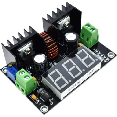 VHM-142 DC 4-40V 8A Voltage Regulator Module Digital PWM Adjustabl DC-DC Step Down Voltage Regulator DC XL4016E1