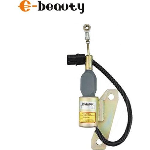 Generator Genset Fuel Shut Off Solenoid Valves SA-4959 3991625 24V 3991624 12V Pull Solenoid