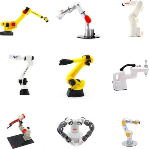 1:10 scale COMAU RACER7 Six-axis simulation scene model of industrial robot robot arm Factory mechanical device Collection gift