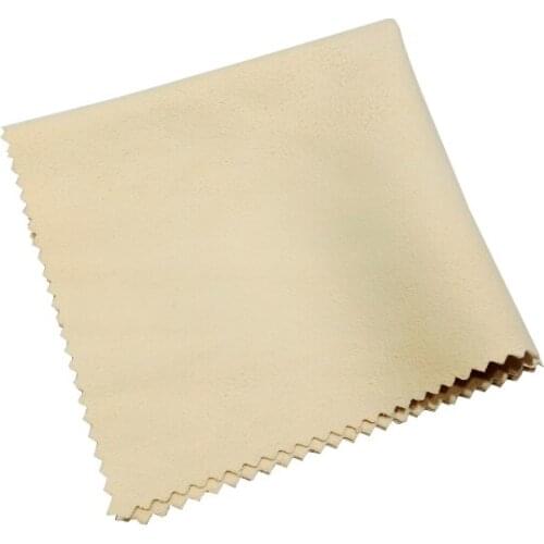 Natural Sheepskin Deerskin Chamois Wipe diamond bu Gemstone Cloth Pique Fabric Jewelry Coral bao yang bu Jade Emerald Cloth