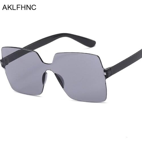 Vintage Oversize Square Sunglasses Luxury Brand Black Pink Big Frame Sun Glasses Female Shades Oculos De Sol Feminino