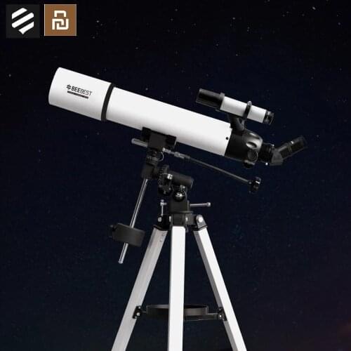 Youpin BEEBEST Professional Astronomical Telescope Stargazing Space 90mm High Magnification HD Connect Phone Take Photos