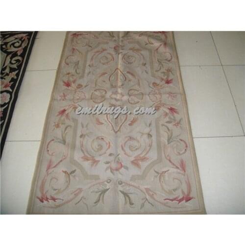 Handwoven Bedroom Carpet Carpets Square Rug Aubusson Carpet Wool Knitting Carpets