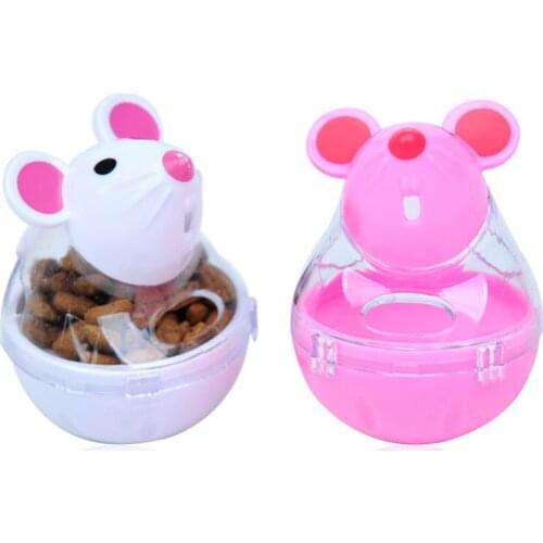 Pet Tumbler Leaking Food Toys Cats and Dogs Automatic Leaking Food Pet Leaking Ball Mouse Tumbler