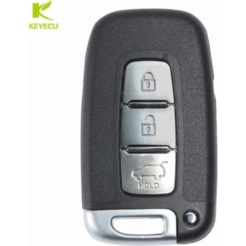 KEYECU Replacement Smart Remote Key 3Button 433MHz With ID46Chip for Hyundai IX35 I30 Tucson Veloster,for Kia K2 K5 New Sportage