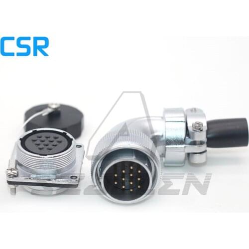 WEIPU WS28 12Pin Waterproof Connector for LED Display LED Screen IP67 Connector 10A Power Plug & Socket Con