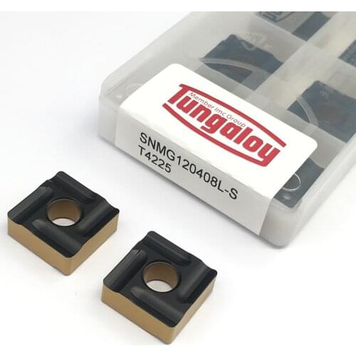 100% Original 10PCS SNMG120408L-S T4225 High Quality Metal CNC Machine Parts Tool For Steel Parts Turning Tool Carbide Inserts