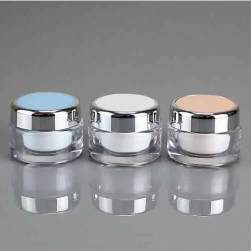 40G plastic jar pot tin bottle for eye serum day night cream essence moisturizer wax skin care cosmetic packing