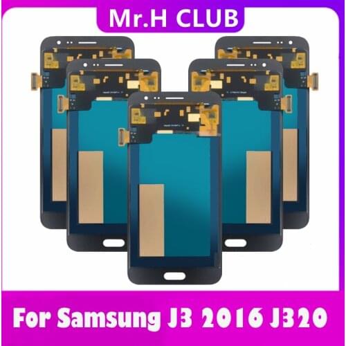 5Pcs/Lot LCD For Samsung Galaxy J3 2016 J320 J320F J320H J320M J320FN Display Touch Screen Digitizer Copy OLED INCELL Assembly