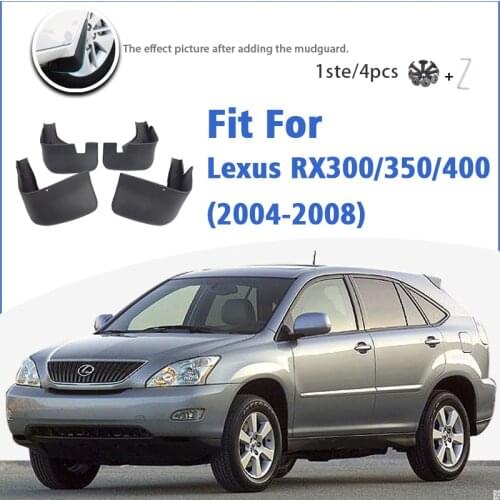 Mudguard For Lexus RX300 RX350 RX400 2004-2008 Front Rear Mudflaps Mudguards Car Accessories Auto Styline Splash Guard Fender
