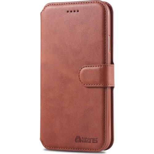 Wallet Case For iphone XR Cover Case iphone XR Luxury PU Leather Flip Full Protector Shockproof Vintage Phone Housing