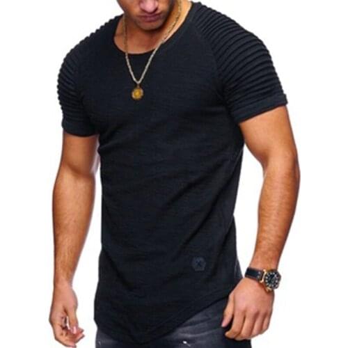 Мужские однотонные футболки Gusskater China At AliExpress