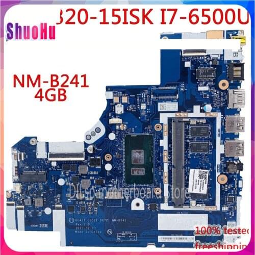 KEFU 320-15ISK Motherboard RAM DDR4 Motherboardnm-b241 with 4GB Mainboard Lenovo Thinkpad HM87 Intel 90 Days Non-integrated