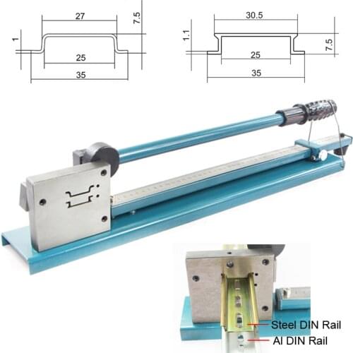 Duct Cutting Tool DC-35SA 2 Size Cutting For Steel And Aluminum Din Rail Cutter