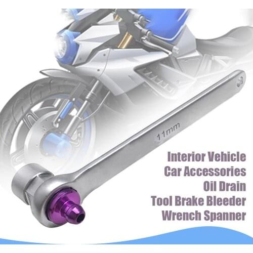 TLXC Vehicle Car Repair Manual Brake Bleeder Wrench For Truck Vehicle Interior Universal Accessories Oil Drain Tool Spanner