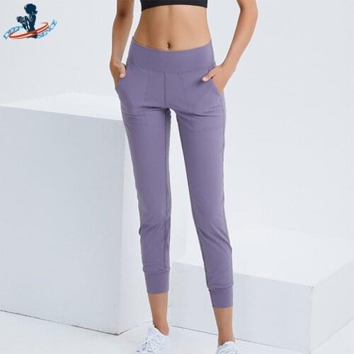 DEEPSENCE Fitness Yoga Pants Seamless Sport Leggings High Waist Gym Clothing For Women workout Leggings Yoga Pants With Pockets