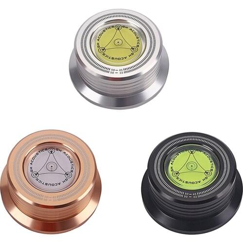 Universal 50Hz LP Vinyl Turntable Stabilizer Weight Clamp Aluminum Record Player for Music Lovers Playing Accessories