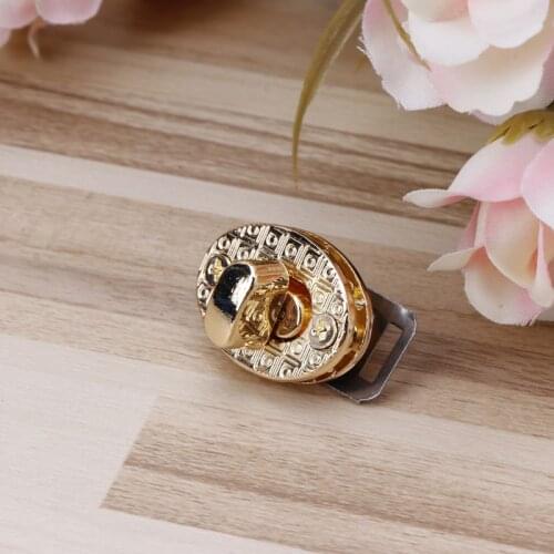 Egg Shape Bag Twist Lock 4 Color Small Oval Handbags Case Alloy Catch Buckle DIY 066F