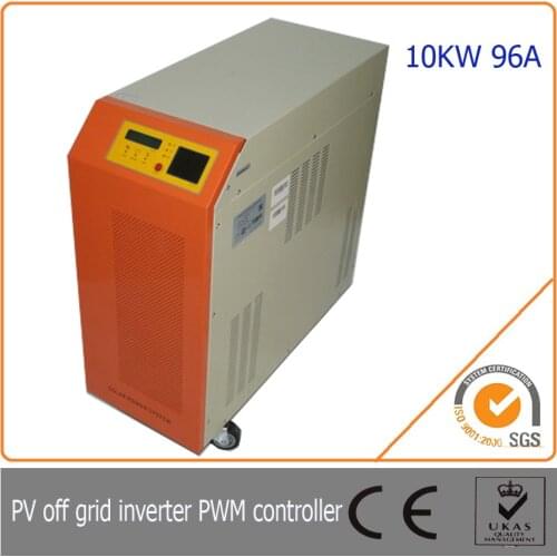 10KW 96V off grid solar charge controller inverter Intelligent RS232 interface, the humanized digital communication