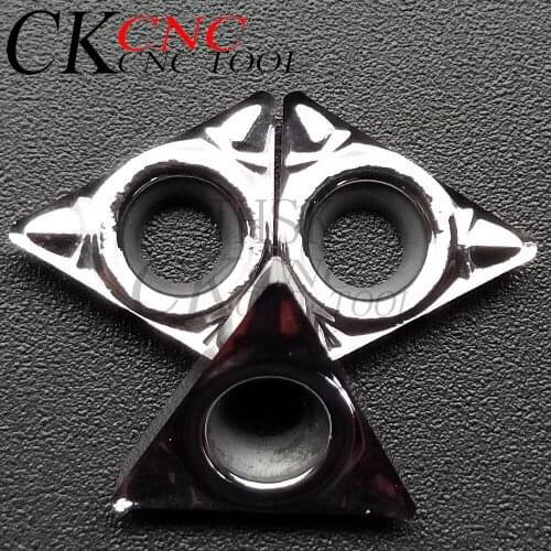 10pcs TCGT110202-AK H01 TCGT110204-AK H01 TCGT110208-AK H01 aluminum blade triangle single side Used for Aluminum